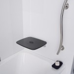 Vision Plus Black Shower Seat